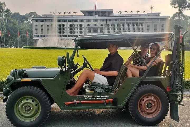 Saigon Discovery On US Army Jeep — 2